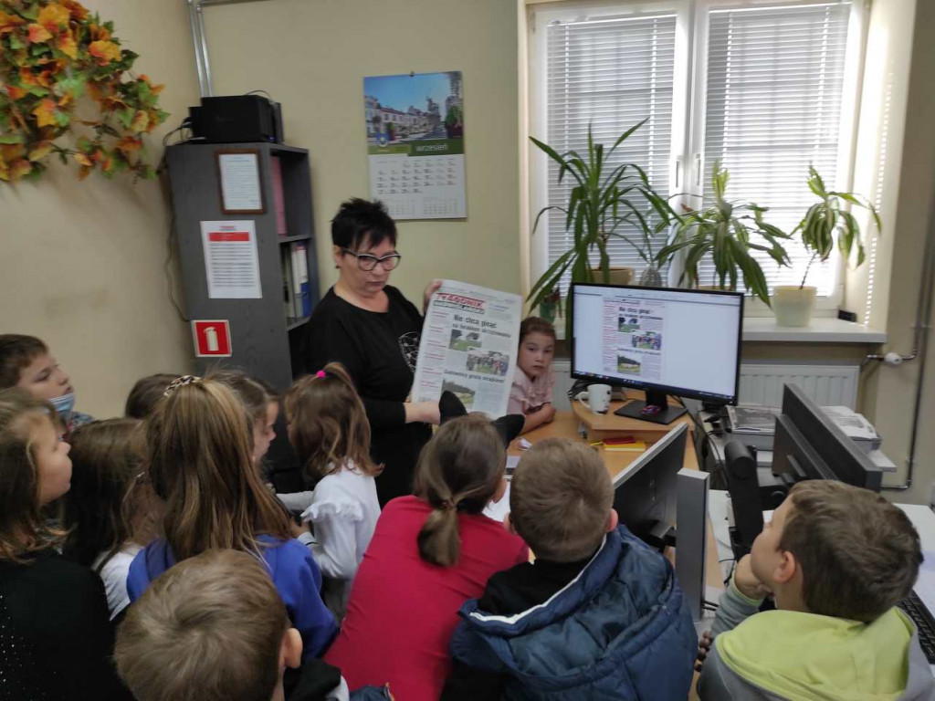 Pierwszoklasiści z 