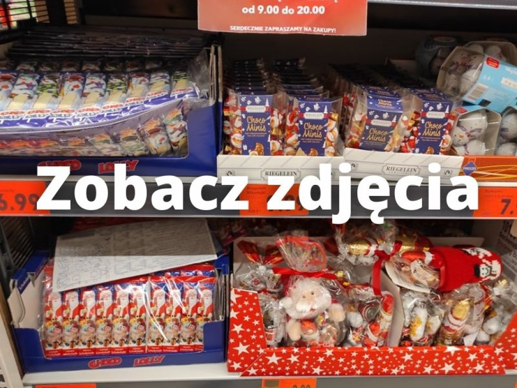 Mikołaje, bałwany i wiele innych świątecznych ozdób można już kupić w tarnobrzeskim Kauflandzie [zdjęcia]