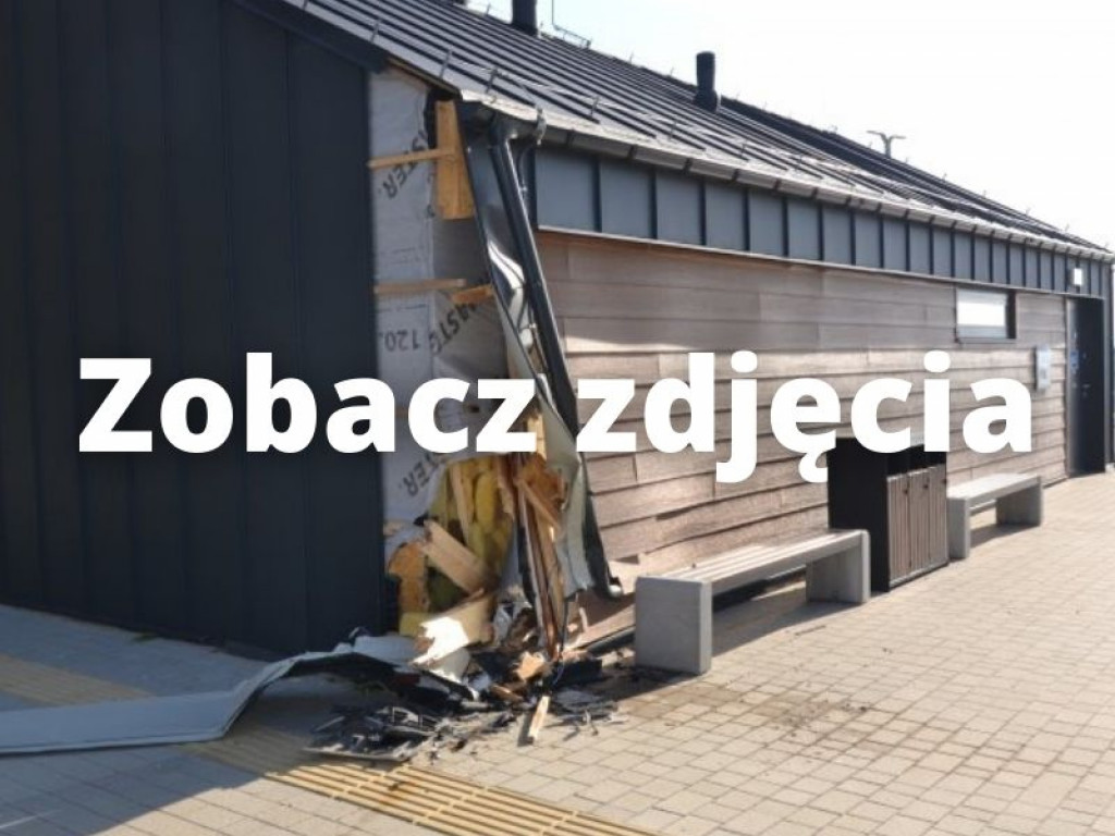 Tarnobrzeg. Mercedesem do szaletu nad Jeziorem Tarnobrzeskim [zdjęcia]