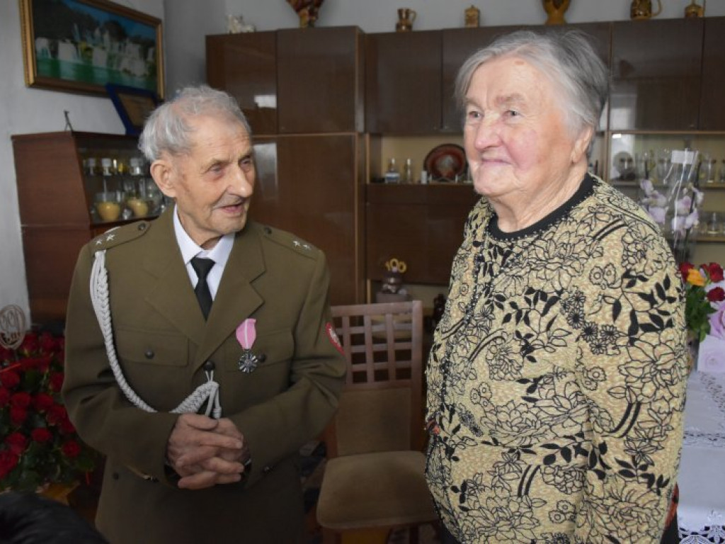 100. urodziny Władysława Harimskiego z gminy Klimontów [zdjęcia]