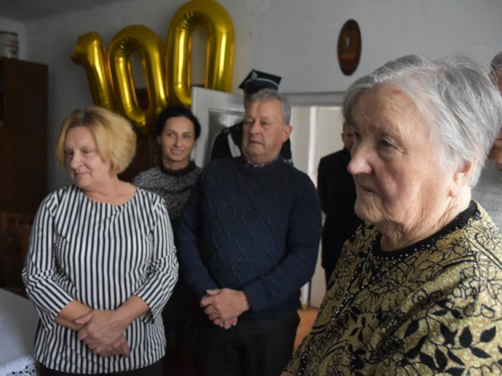 100. urodziny Władysława Harimskiego z gminy Klimontów [zdjęcia]