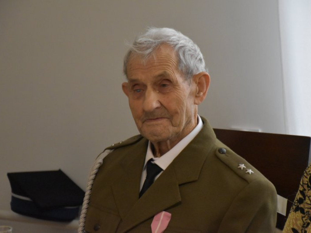100. urodziny Władysława Harimskiego z gminy Klimontów [zdjęcia]