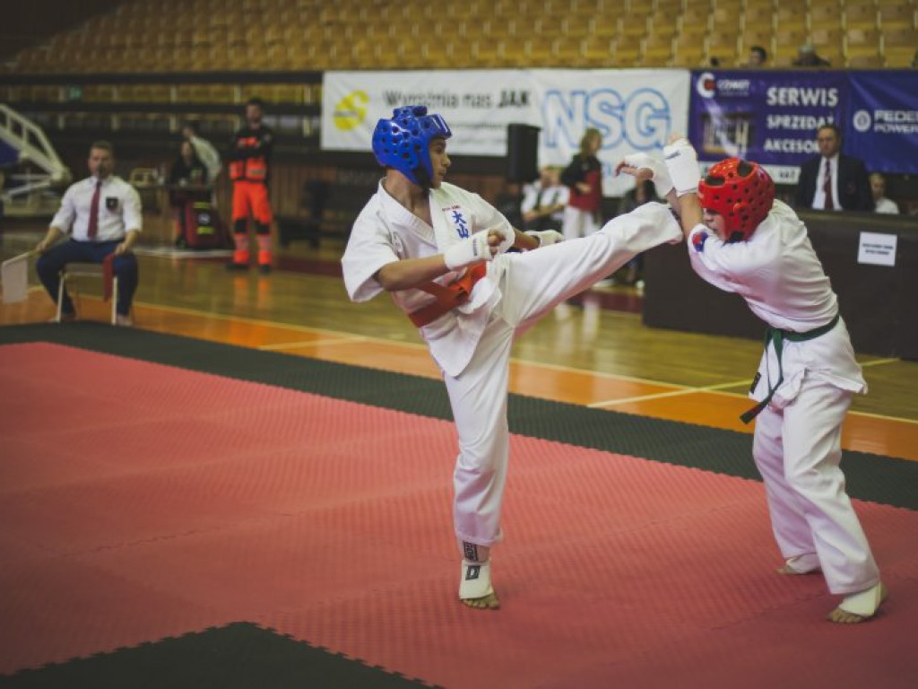 140 zawodników karate walczyło w Tarnobrzegu