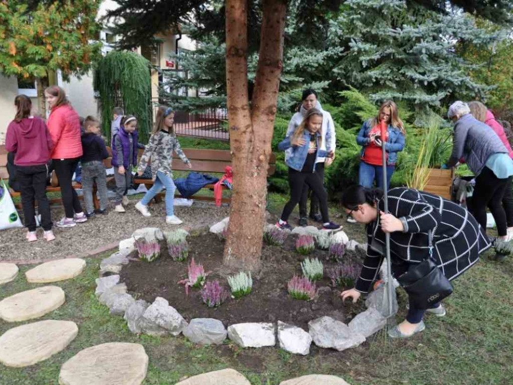 Gm. Połaniec. Sadzili kwiaty, ćwiczyli zumbę i robili zdrową pizzę [zdjęcia]