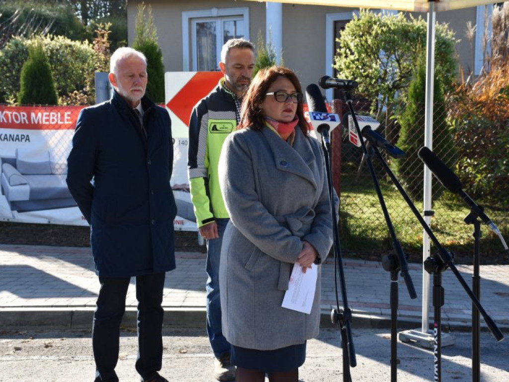 Wjazd do Tarnobrzega po odbiorze [zdjęcia]