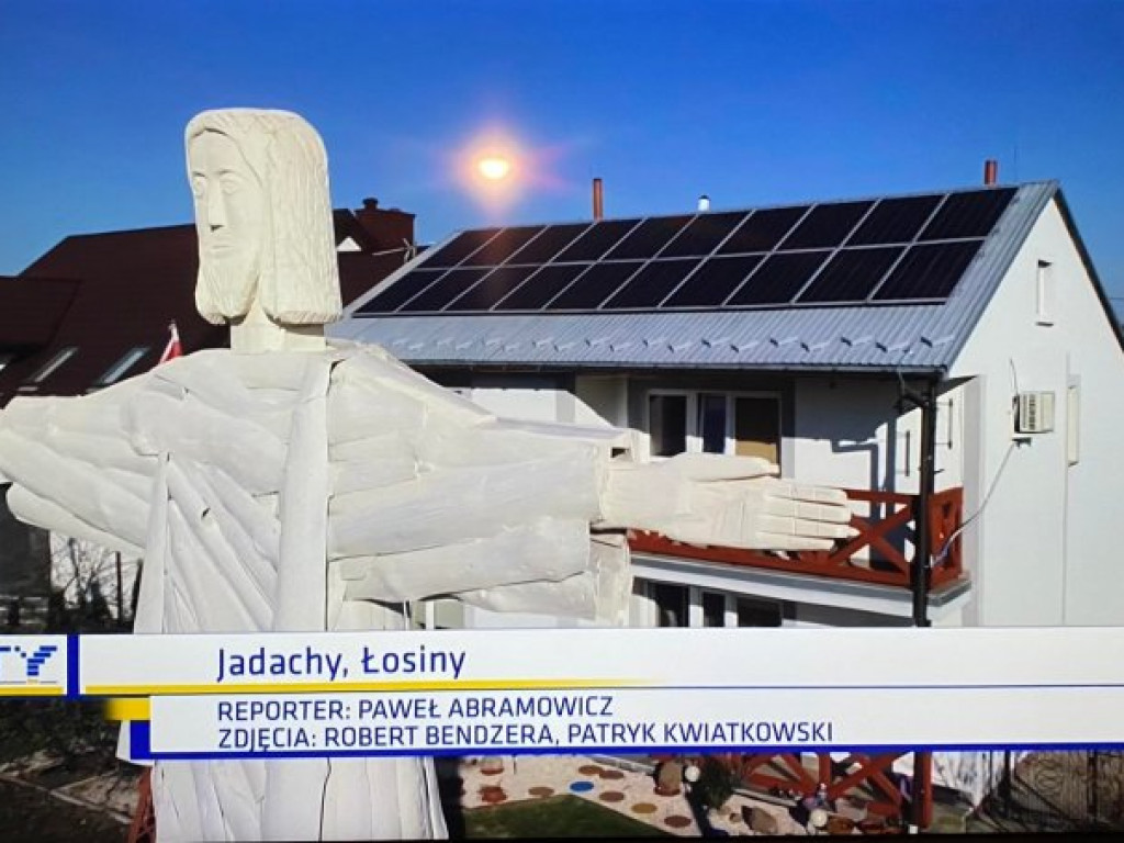 Chrystus z Jadachów w Faktach TVN! [zdjęcia]