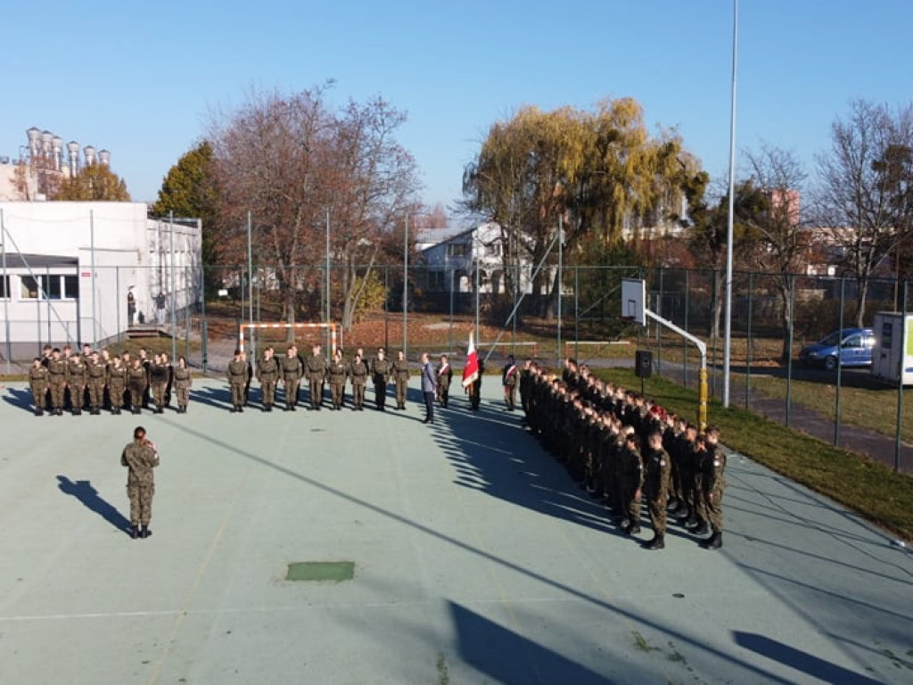 Ślubowanie klas mundurowych w 