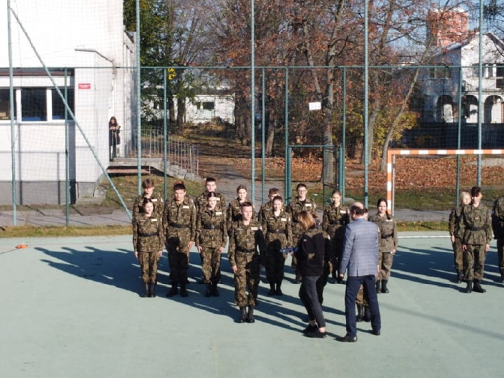 Ślubowanie klas mundurowych w 