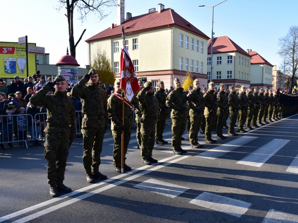 Sandomierz. Obchody Narodowego Święta Niepodległości. W przemówieniach nawiązania do obecnej sytuacji w kraju [zdjęcia]