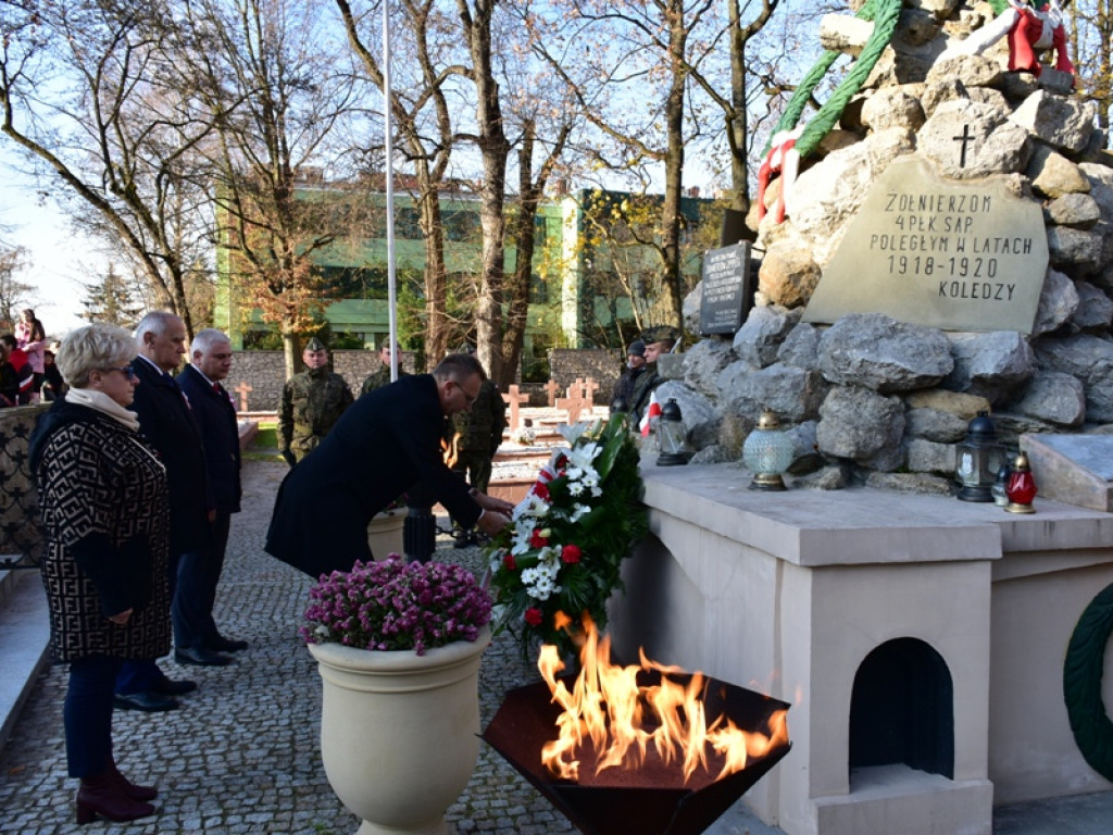 Sandomierz. Obchody Narodowego Święta Niepodległości. W przemówieniach nawiązania do obecnej sytuacji w kraju [zdjęcia]