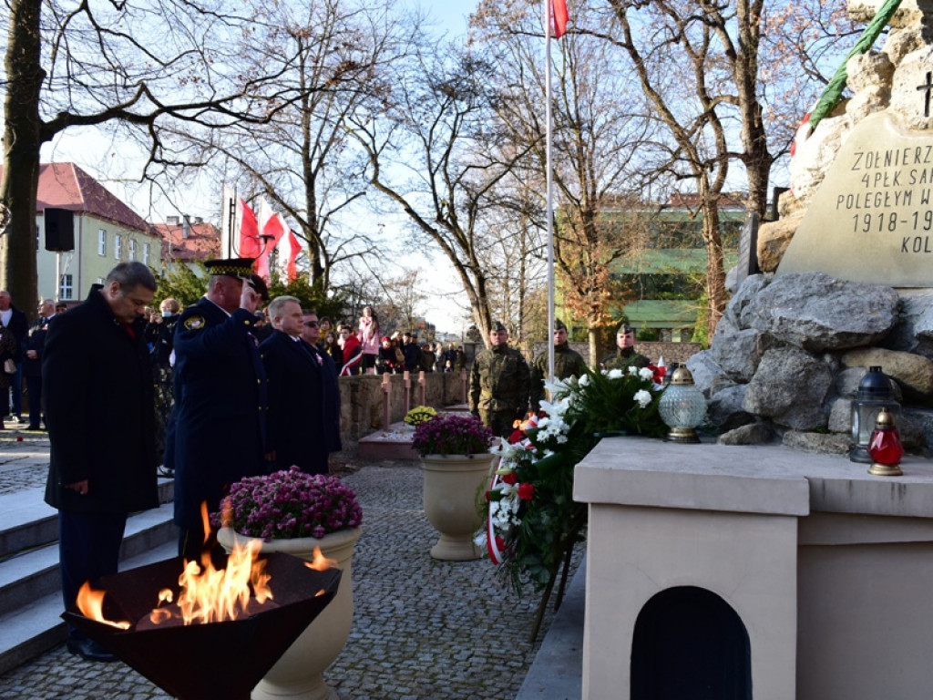 Sandomierz. Obchody Narodowego Święta Niepodległości. W przemówieniach nawiązania do obecnej sytuacji w kraju [zdjęcia]