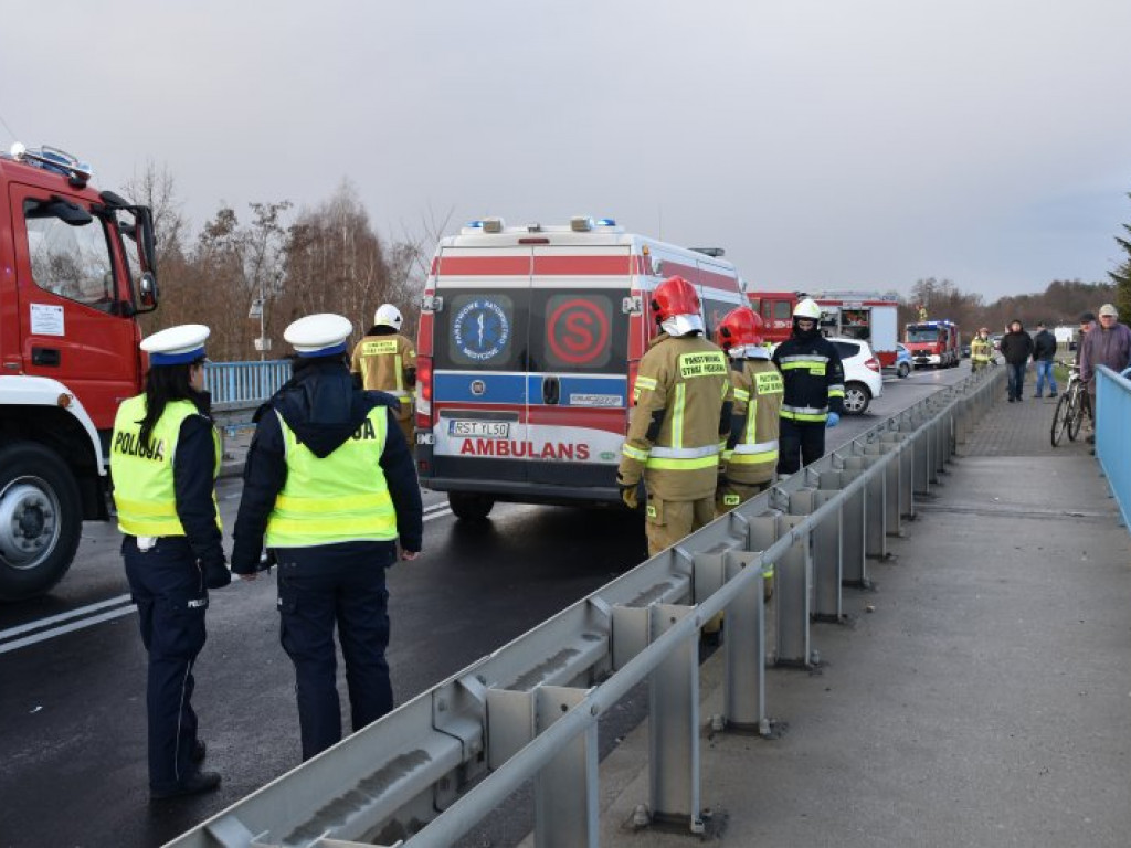 Nowe informacje, zdjęcia i wideo z wypadku na trasie Tarnobrzeg - Stalowa Wola