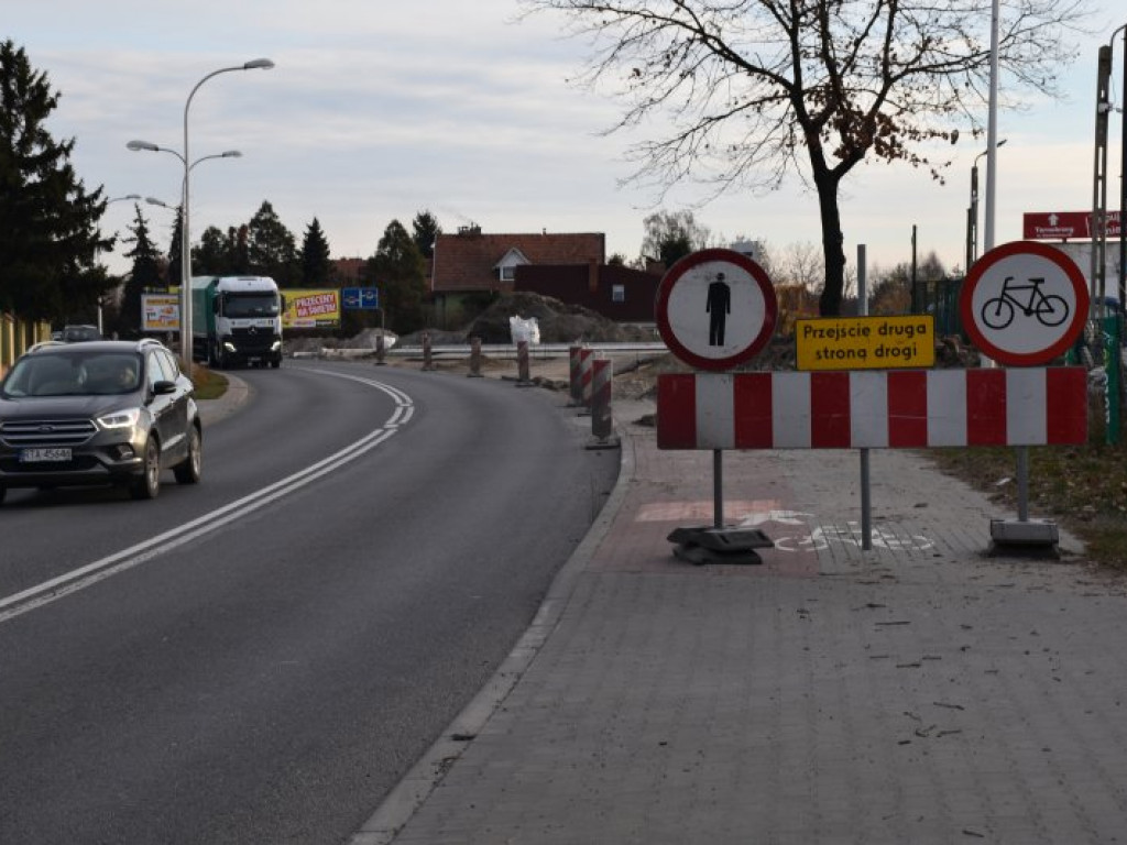 Widać początek obwodnicy Tarnobrzega. Kiedy można spodziewać się utrudnień na ul. Sikorskiego? [zdjęcia]