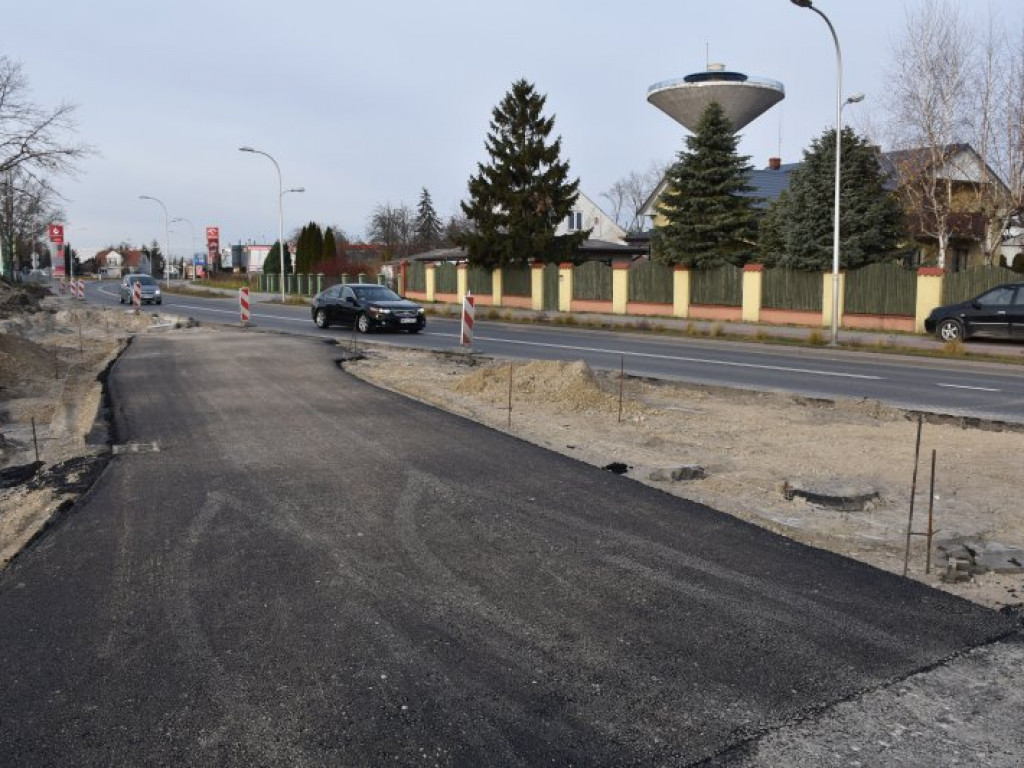 Widać początek obwodnicy Tarnobrzega. Kiedy można spodziewać się utrudnień na ul. Sikorskiego? [zdjęcia]