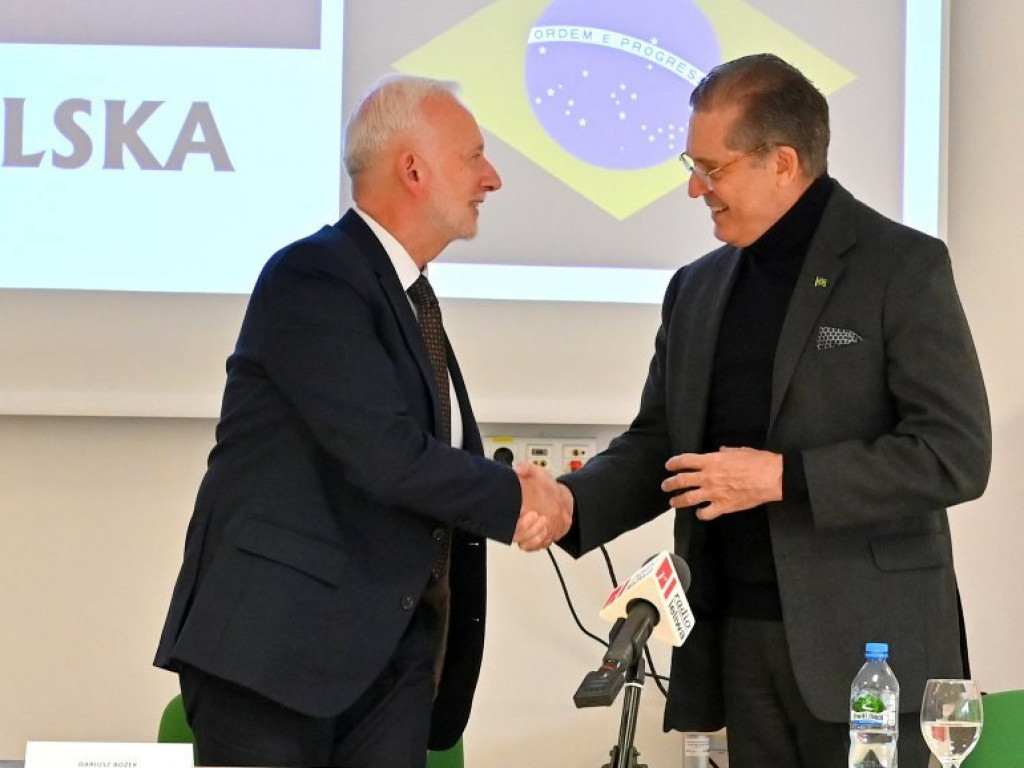 Ambasador Brazylii gościł w Tarnobrzegu [zdjęcia]