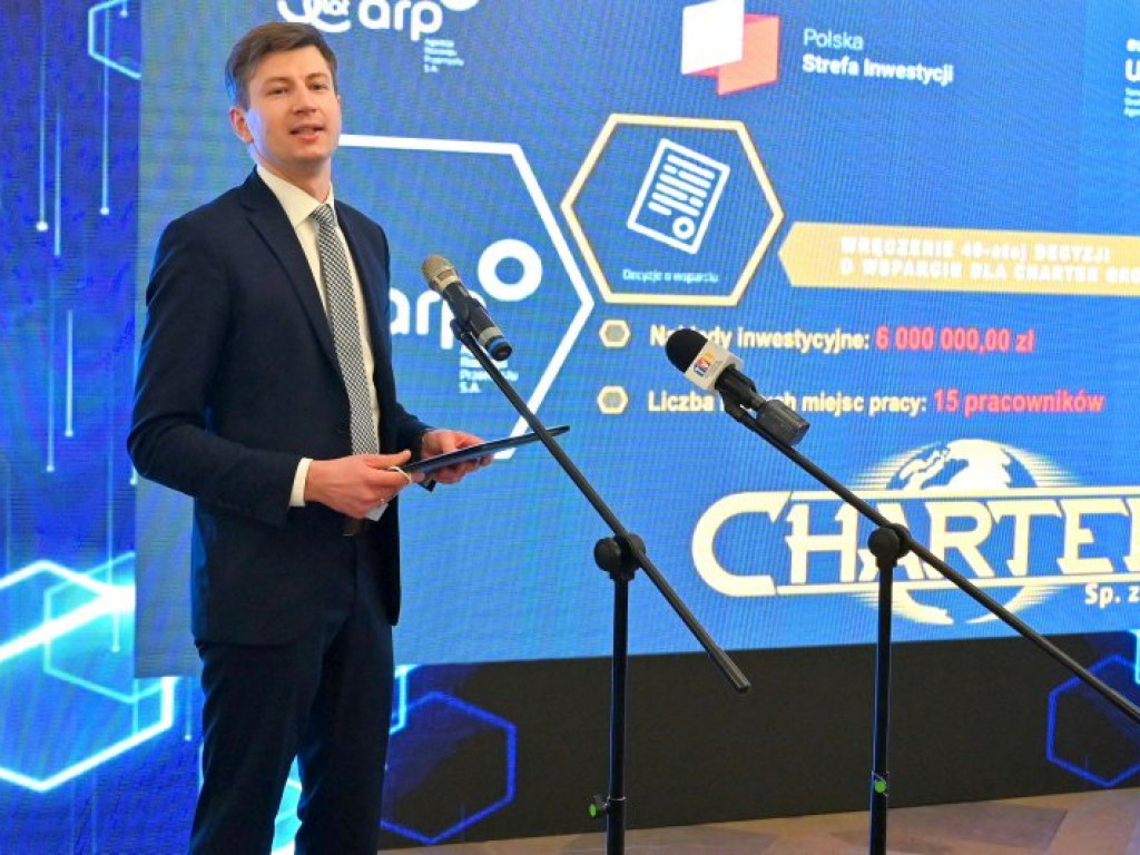 Tarnobrzeska Specjalna Strefa Ekonomiczna podsumowała rok 2021. Konferencja na zamku w Baranowie Sandomierskim [zdjęcia]
