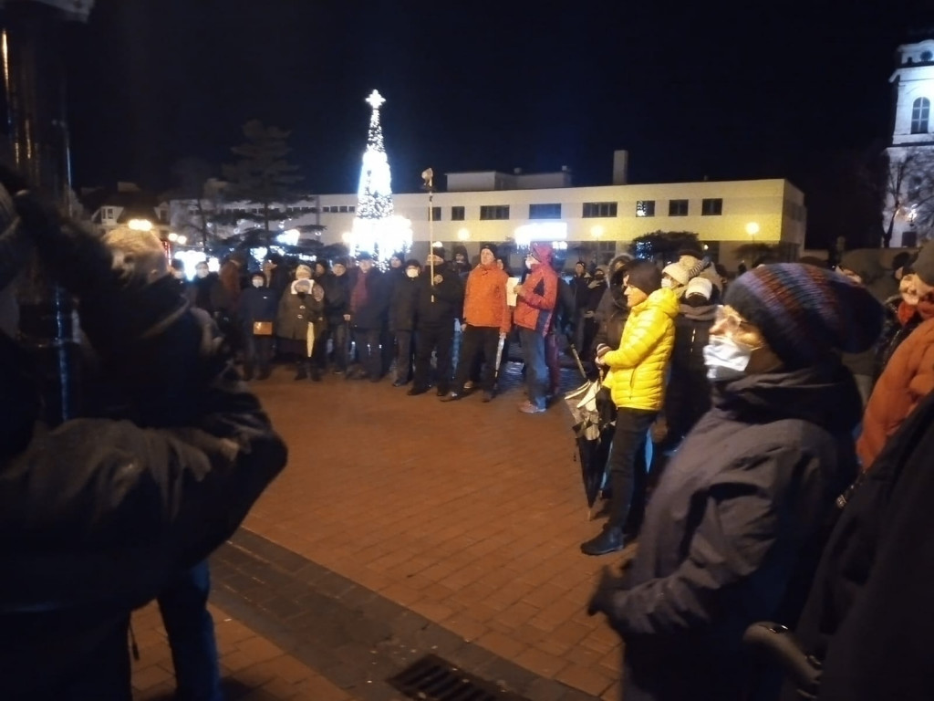 Tarnobrzeżanie protestowali przeciwko 