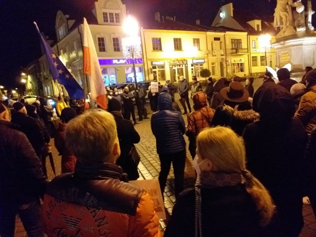 Tarnobrzeżanie protestowali przeciwko 