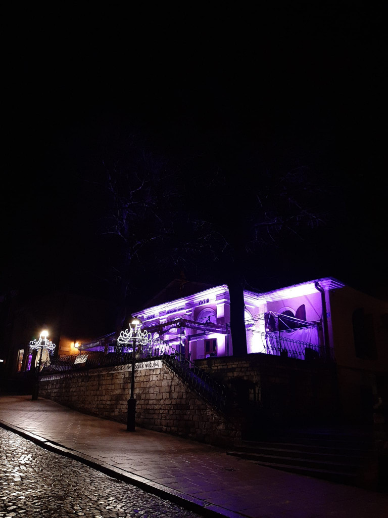 Sandomierz. Sylwester z kolorowymi iluminacjami [zdjęcia]