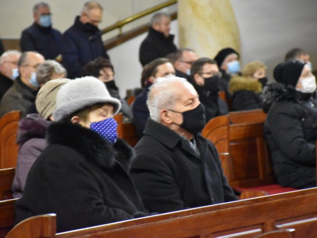 Pogrzeb Mieczysława Machulaka, wieloletniego sekretarza Połańca, regionalisty [zdjęcia]