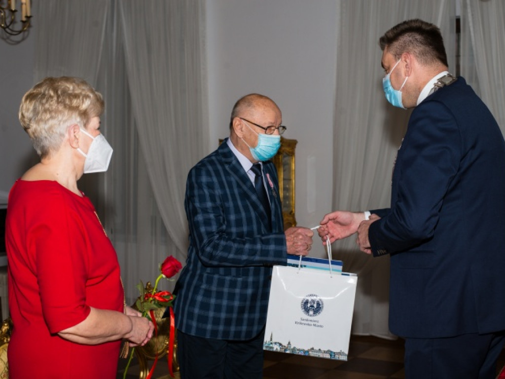 Sandomierz. Małżonkowie świętowali złote gody [zdjęcia]