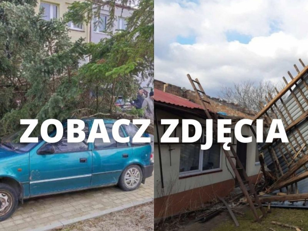 Tarnobrzeg. Zobacz skutki szalejącej wichury [zdjęcia]