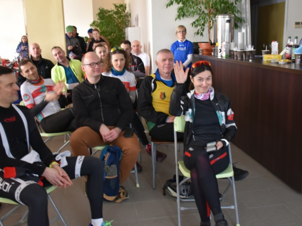 Silny wiatr był im niestraszny. W Sandomierzu odbył się zimowy triathlon [zdjęcia]