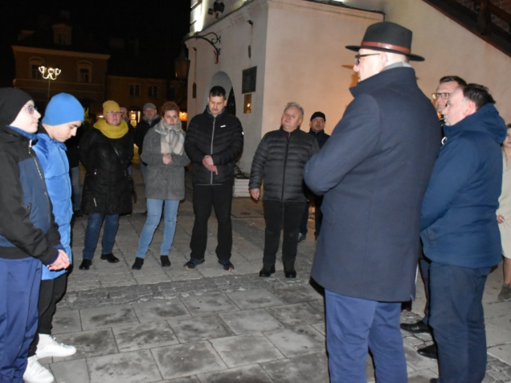 Przemarsz w geście solidarności. Sandomierzanie chcą pomóc mieszkańcom Ukrainy