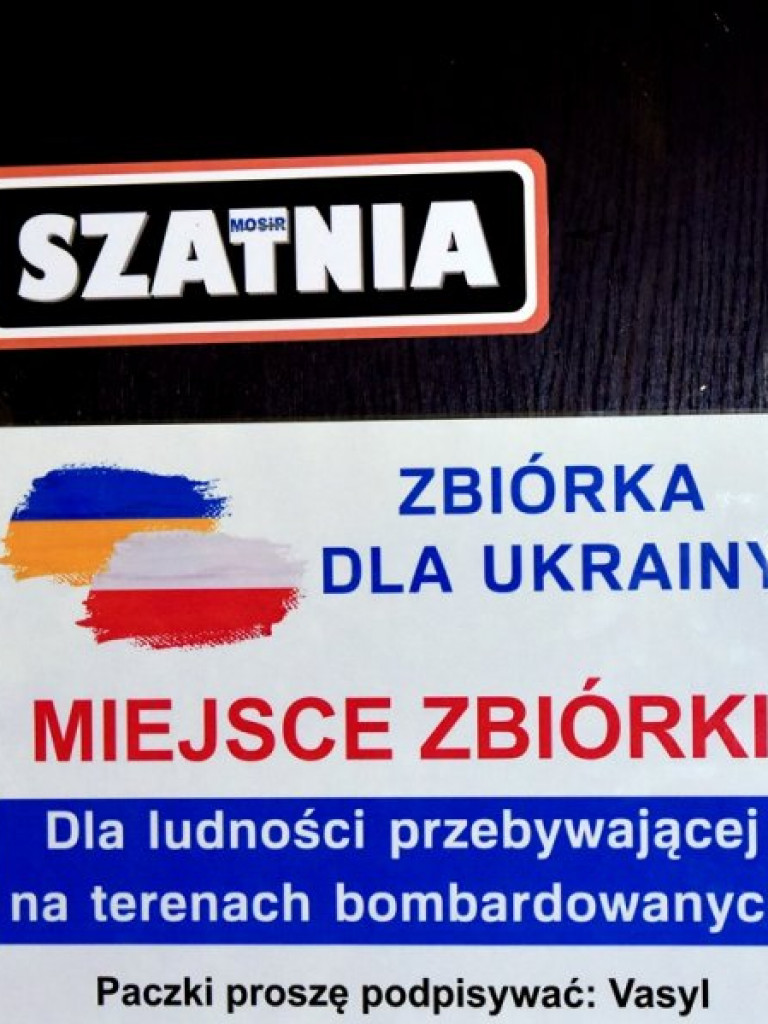 Tarnobrzeg pomaga Ukrainie. Sztab kryzysowy podsumował działania [zdjęcia]