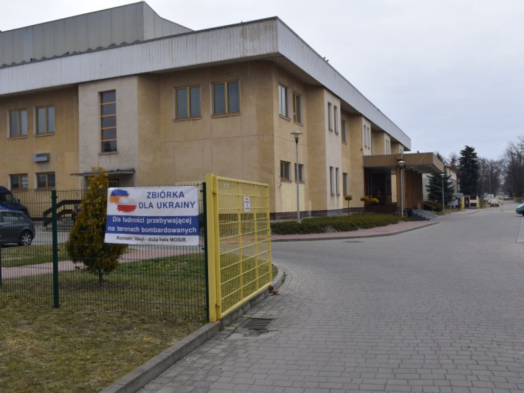 Vasyl prowadzi zbiórkę dla Ukrainy w hali MOSiR w Tarnobrzegu [zdjęcia]