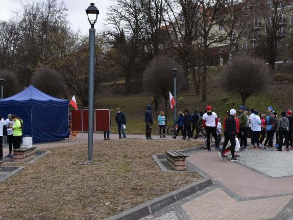 Sandomierz. Biegiem uczcili żołnierzy wyklętych [zdjęcia]