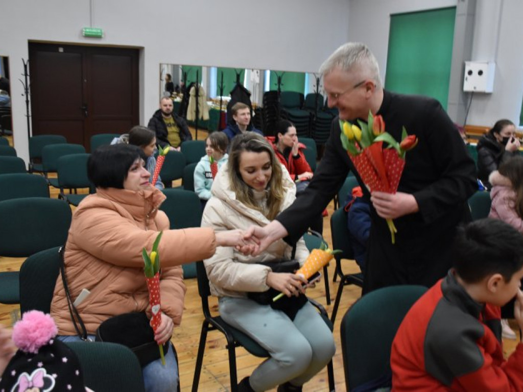 Dzień Kobiet wspólnie z obywatelkami Ukrainy w Gorzycach [zdjęcia]