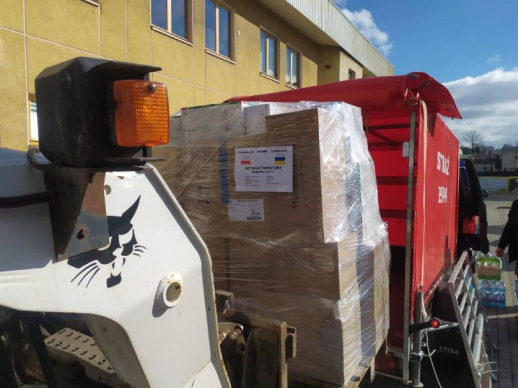 Tarnobrzeg. Wyruszył transport z pomocą dla Czernihowa [zdjęcia]