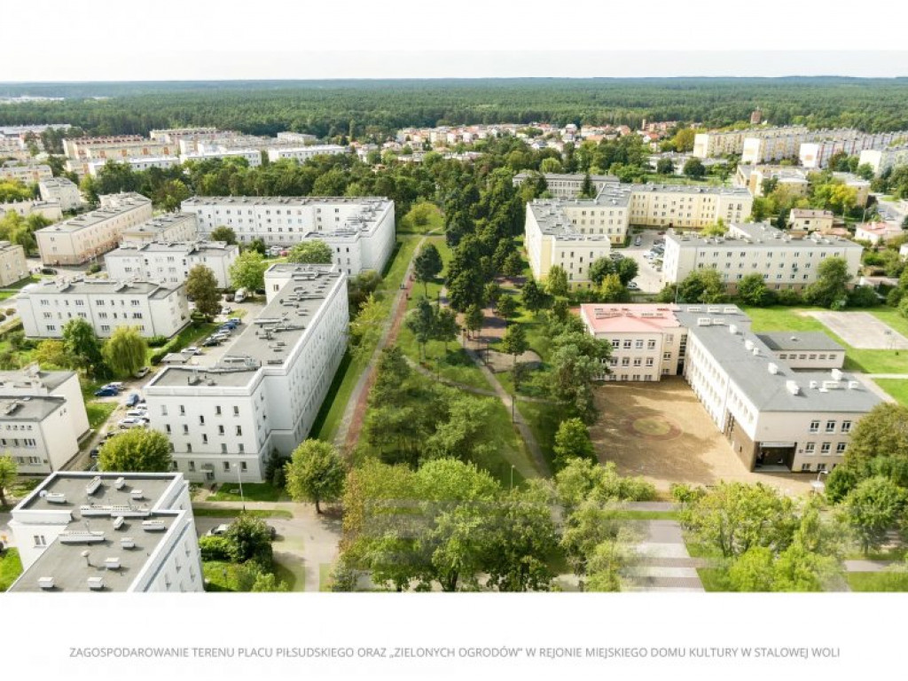 Tak będzie wyglądał Pl. Piłsudskiego w Stalowej Woli. Powstanie wieża widokowa! [zdjęcia]