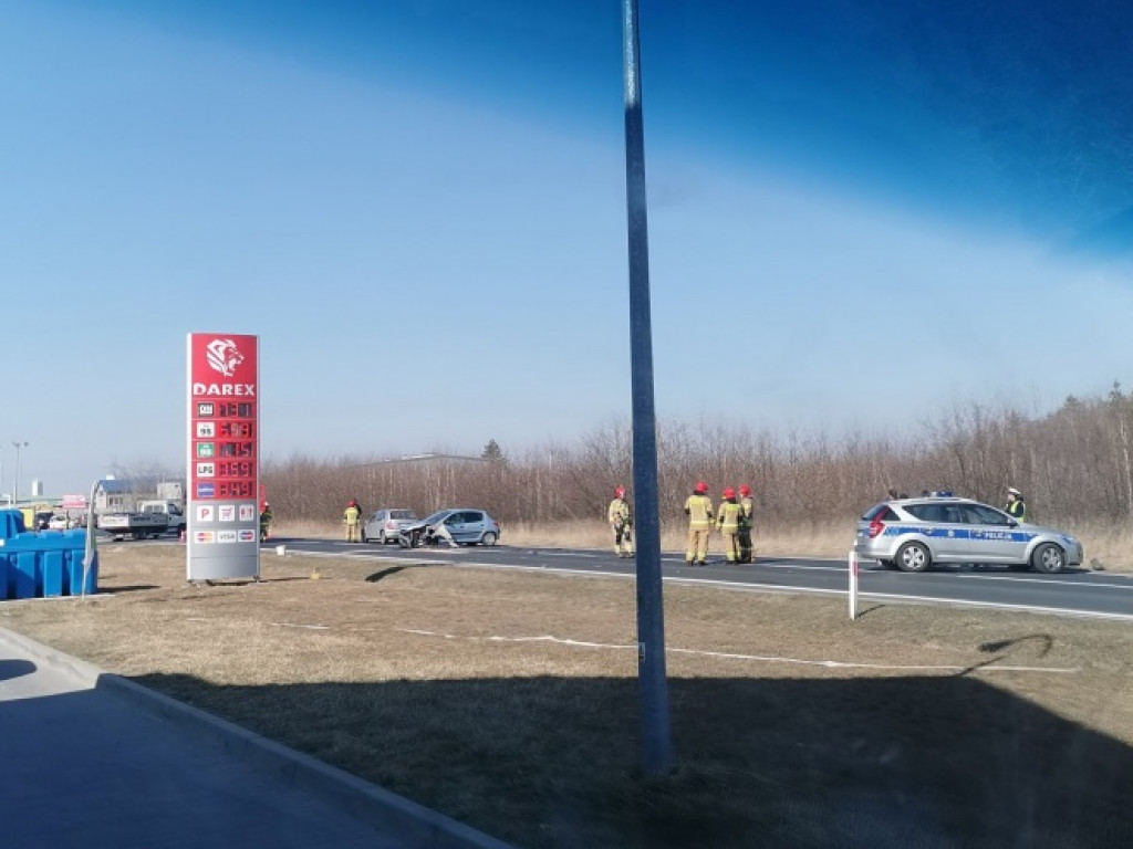 Wypadek na trasie Tarnobrzeg - Stalowa Wola. Utrudnienia pomiędzy Stalami i Jeziórkiem
