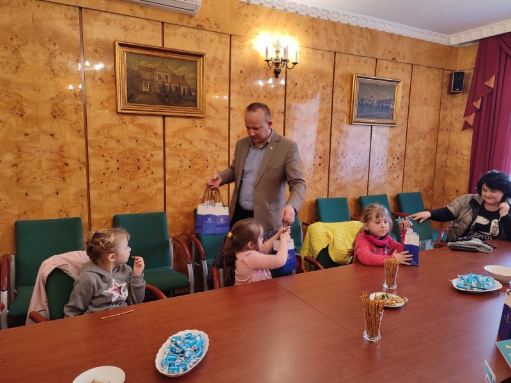 Przedszkolaki u burmistrza Baranowa Sandomierskiego [zdjęcia]