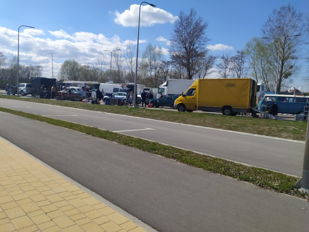 Nagrania do reklamy Mc Donalda nad Jeziorem Tarnobrzeskim [zdjęcia]