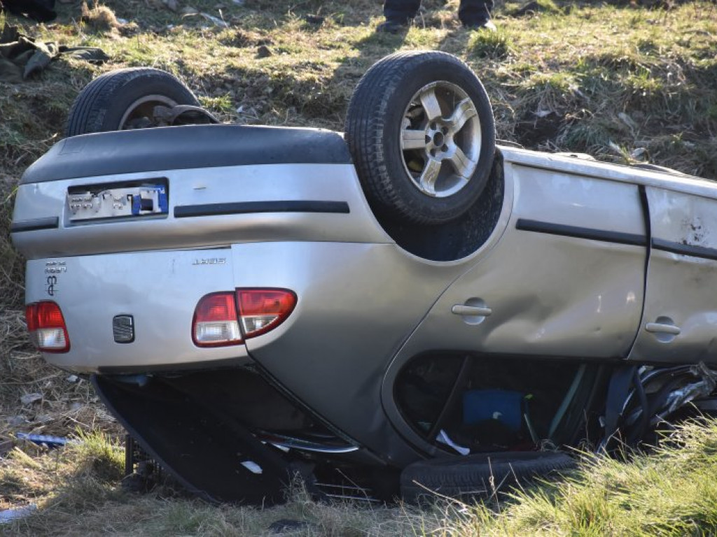 Wypadek na przejeździe kolejowym w Tarnobrzegu [zdjęcia]