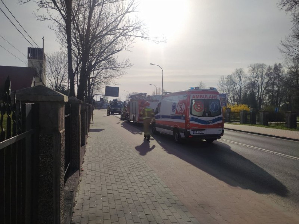 Zderzenie samochodu ciężarowego i osobówki w Tarnobrzegu [zdjęcia]