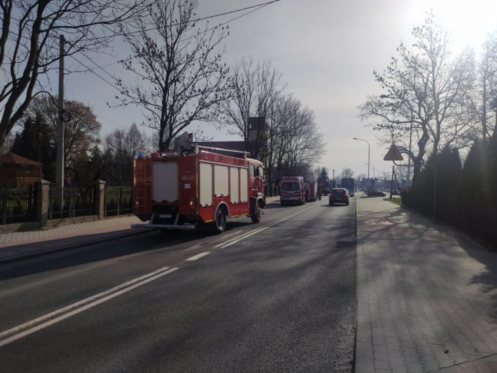 Zderzenie samochodu ciężarowego i osobówki w Tarnobrzegu [zdjęcia]