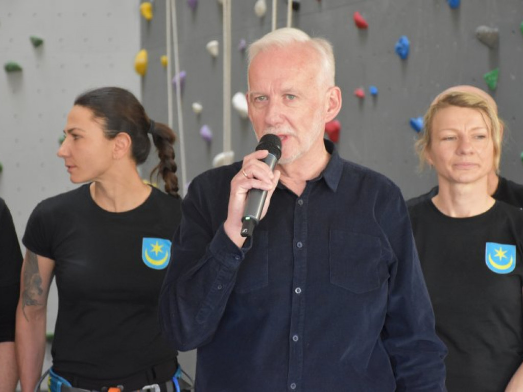 Uroczyste otwarcie ścianki wspinaczkowej w Tarnobrzegu [zdjęcia]