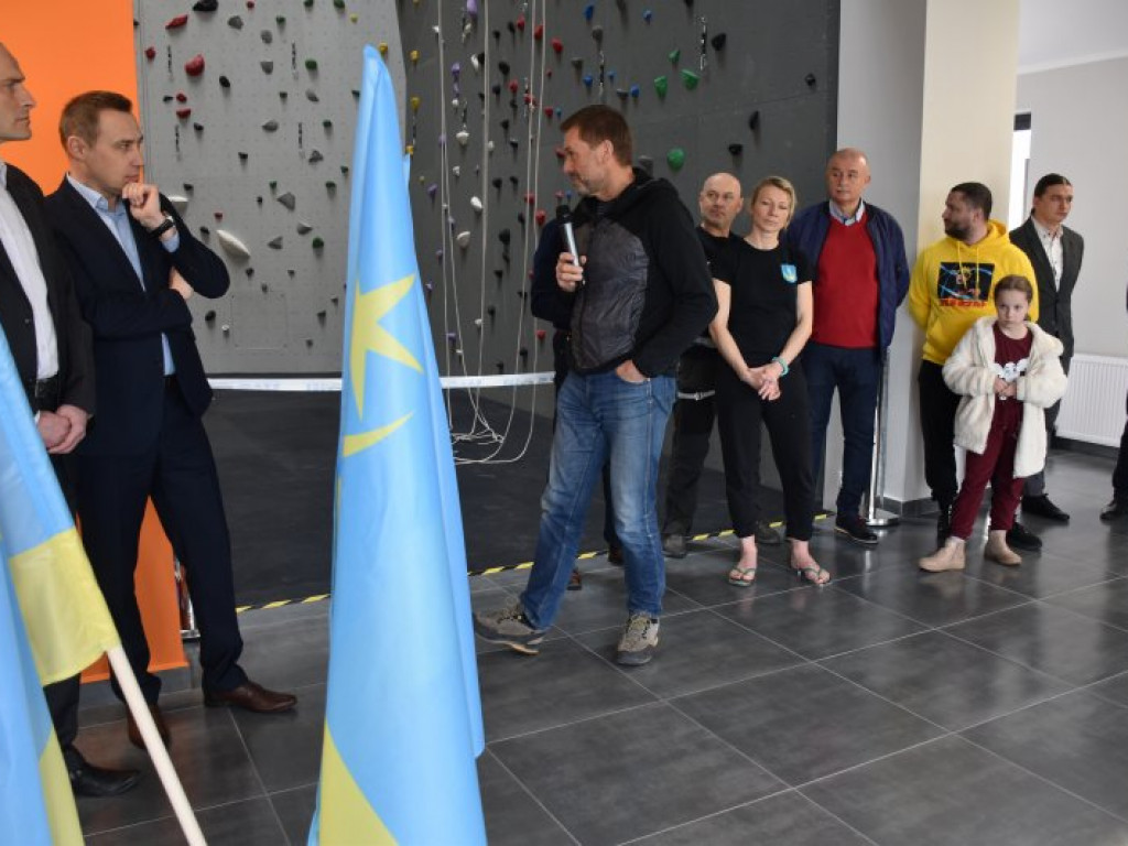 Uroczyste otwarcie ścianki wspinaczkowej w Tarnobrzegu [zdjęcia]