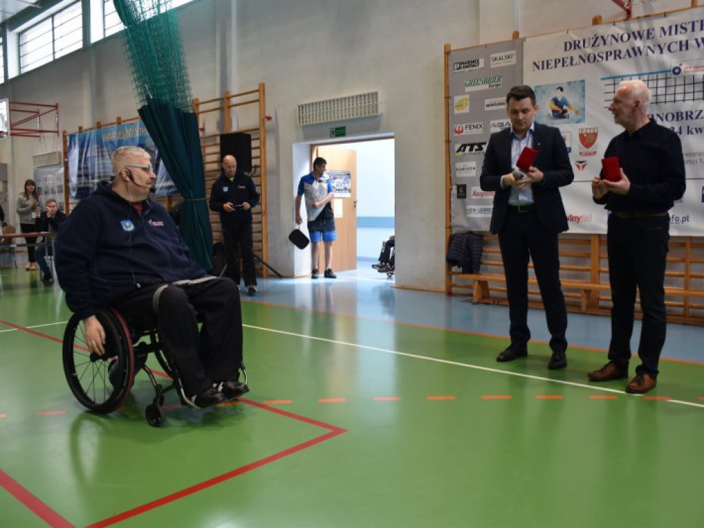 Drużynowe Mistrzostwa Polski w tenisie stołowym osób z niepełnosprawnościami w Tarnobrzegu [zdjęcia]