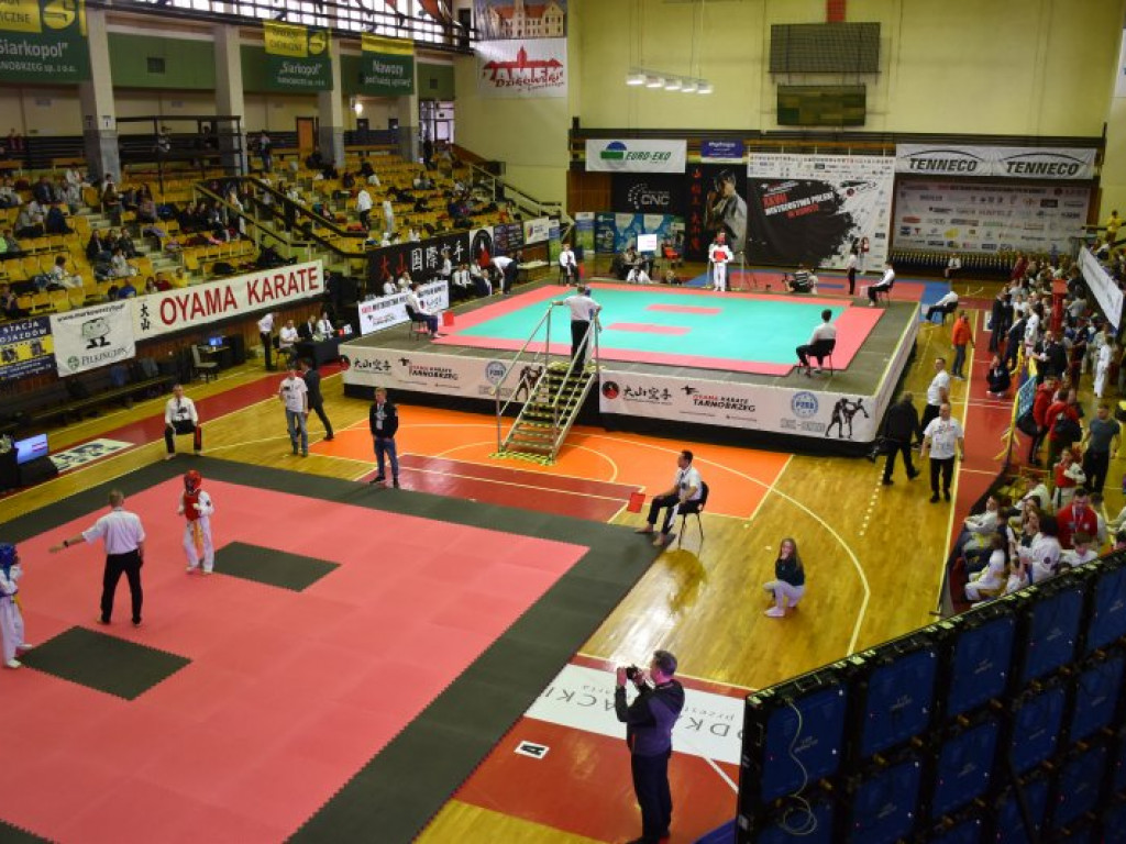 W Tarnobrzegu trwają Mistrzostwa Polski Oyama PFK w kumite [zdjęcia]