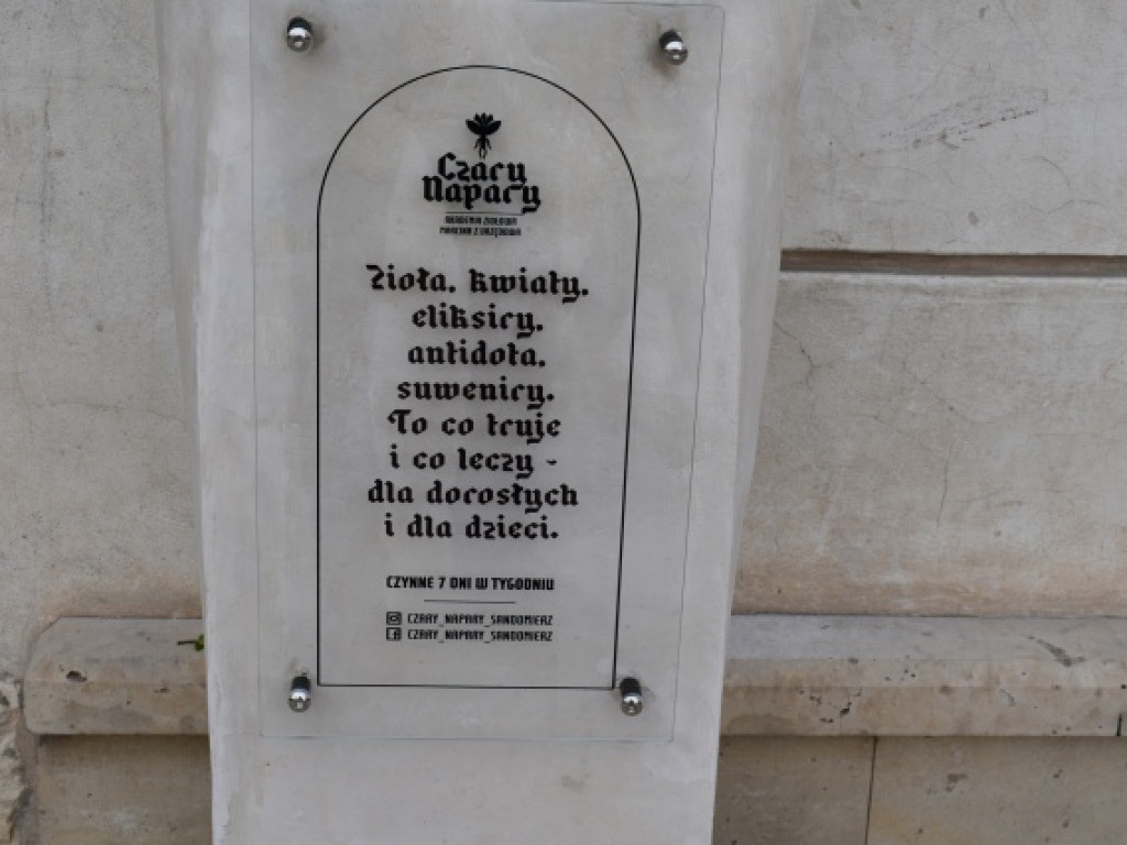 W Akademii Ziołowej Marcina z Urzędowa. Nowa atrakcja turystyczna Sandomierza już dostępna [zdjęcia]