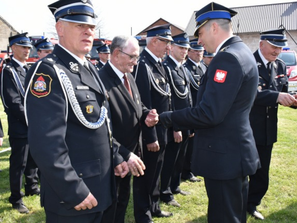 Jubileusz druhów z Romanówki w gminie Dwikozy. Gratulacje i odznaczenia [zdjęcia]