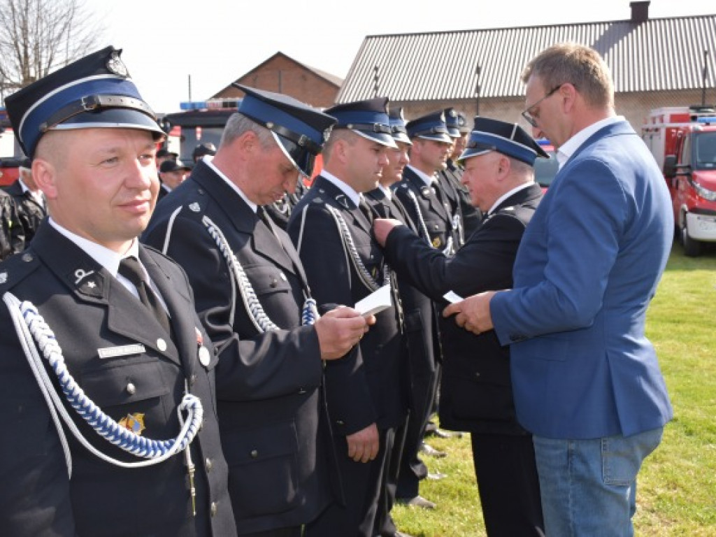 Jubileusz druhów z Romanówki w gminie Dwikozy. Gratulacje i odznaczenia [zdjęcia]