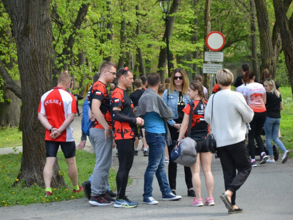 Pobiegli w parku dzikowskim razem z amerykańskim wojskiem [zdjęcia]