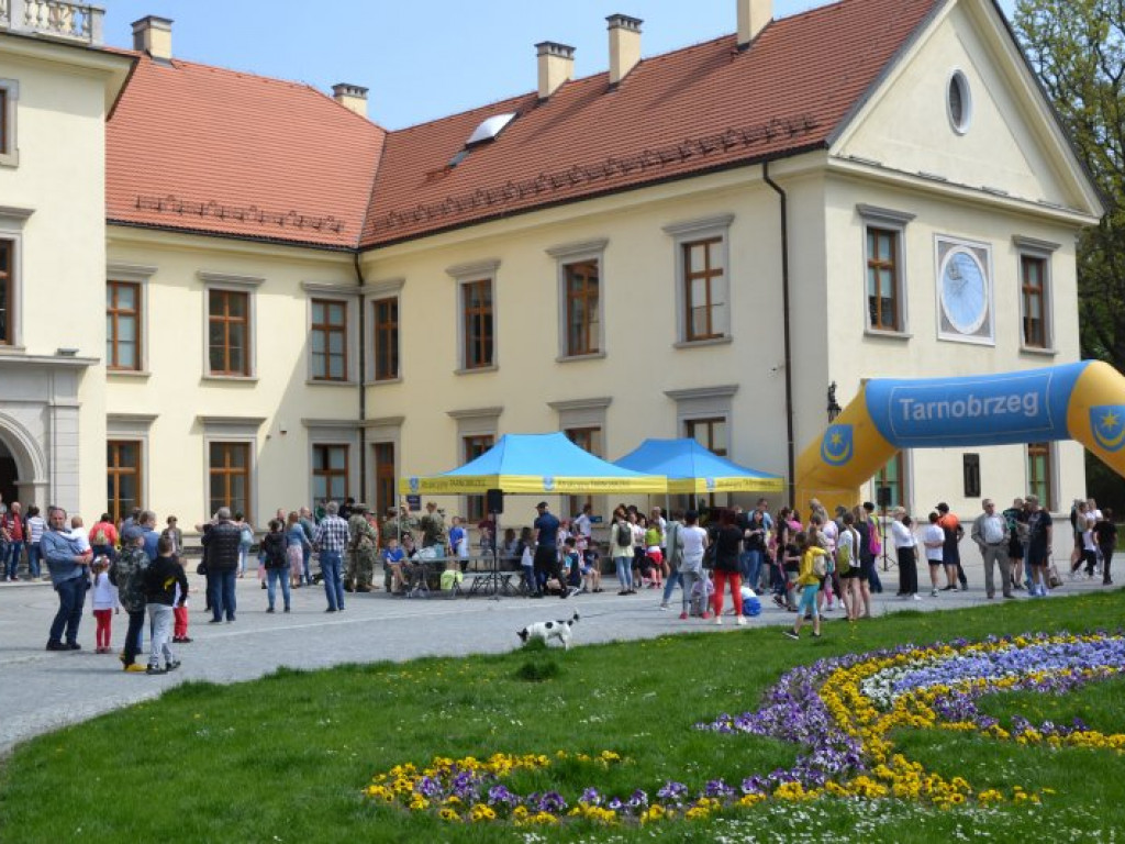 Pobiegli w parku dzikowskim razem z amerykańskim wojskiem [zdjęcia]