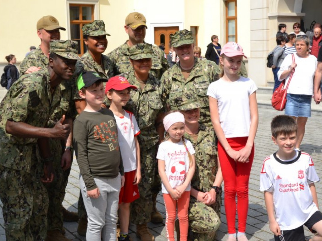 Pobiegli w parku dzikowskim razem z amerykańskim wojskiem [zdjęcia]
